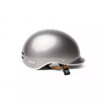 Casque vélo léger ORIGINAL Thousand EXPLORER METALLICS Collection polished TITANIUM vintage  trottinette skateboard scooter mode