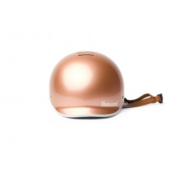 Lightweight helm Thousand EXPLORER Heritage metallics ROSE GOLD vintage cafe racer skateboard scooter fashion promo