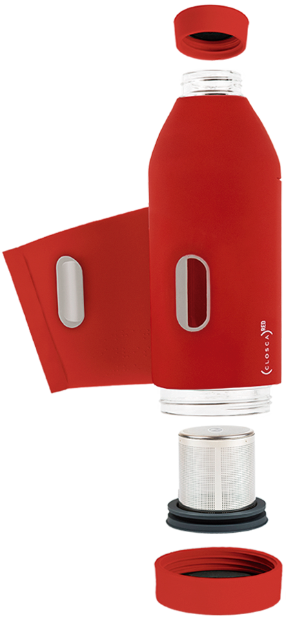 Closca bottle gourde red product